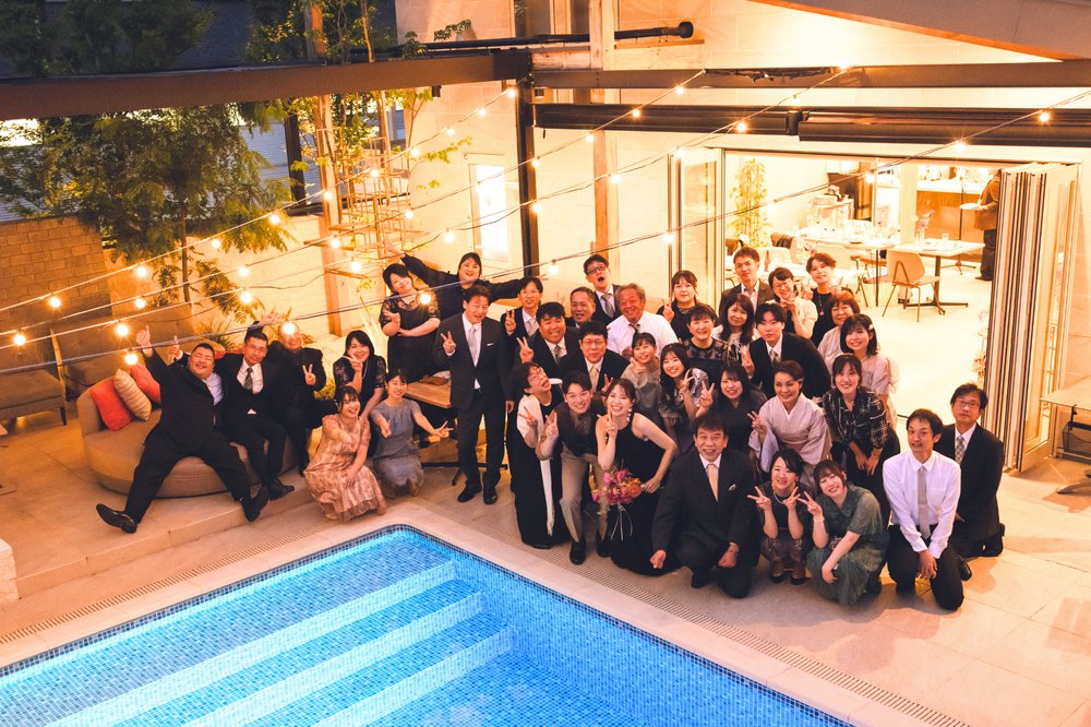 挙式も披露宴も演出も 友達と丸一日会場を楽しむならHealing Forest Garden
