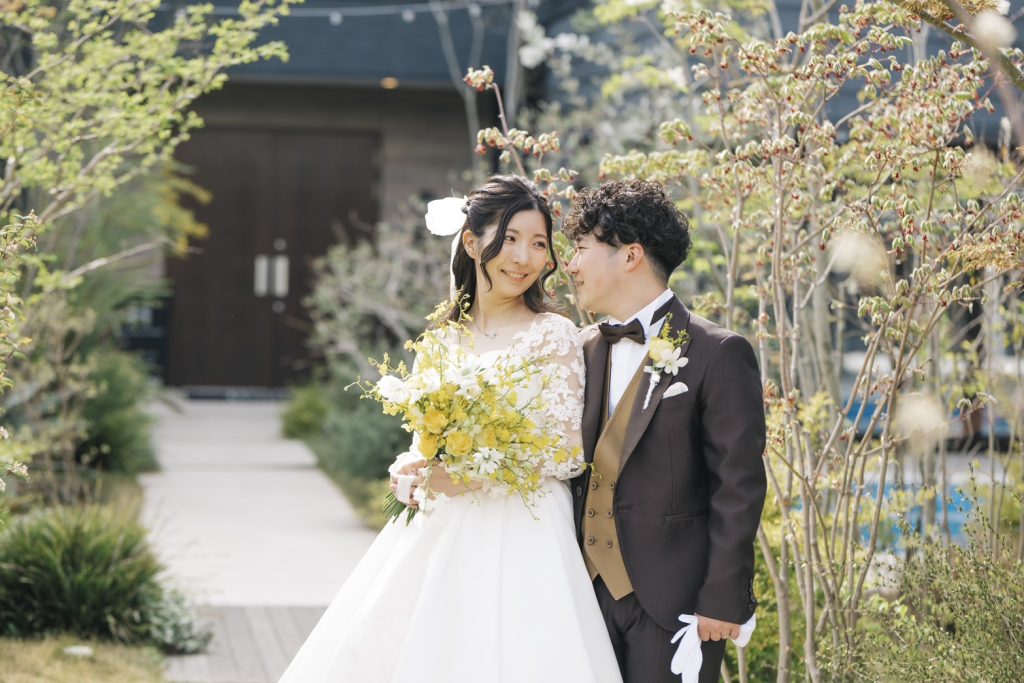 家族と過ごす結婚式